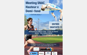 Meeting Hauteur/demi-fond du SNAC