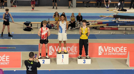 Belles performances aux régionaux individuels indoor